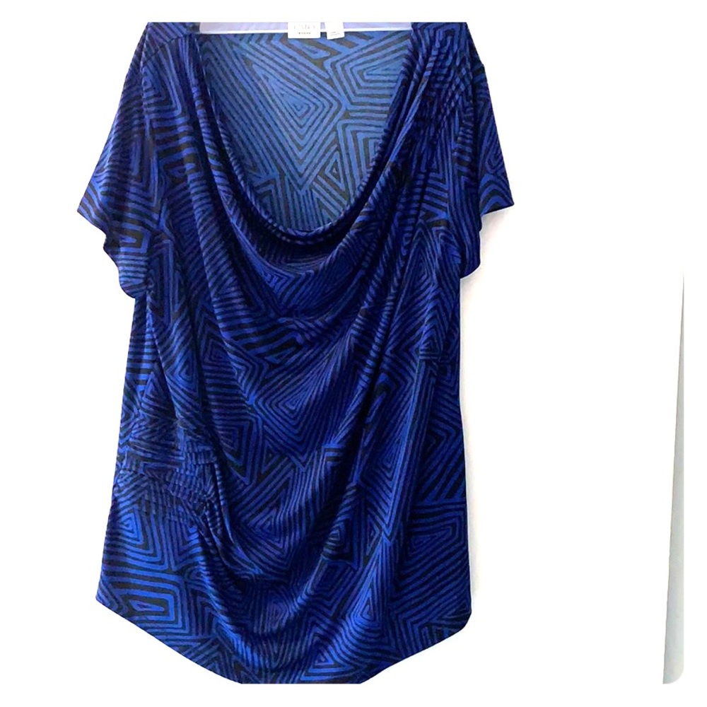 💥3 for $15💥 Blue and Black blouse